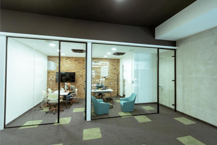 Glazed Office Partitions